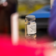 A vial of the experimental vaccine.